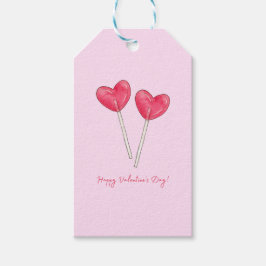 Happy valentine's day Sweet candy Herz Lollipop Geschenkanhänger