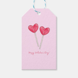 Happy valentine's day Sweet candy Herz Lollipop Geschenkanhänger