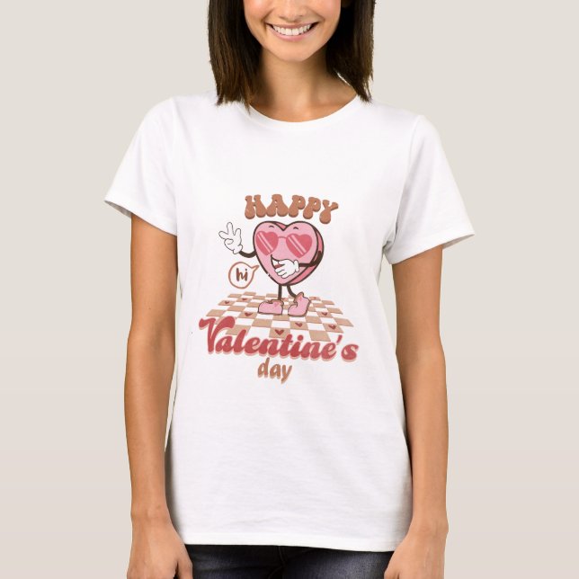 Happy Valentines Day T - Shirt (Vorderseite)