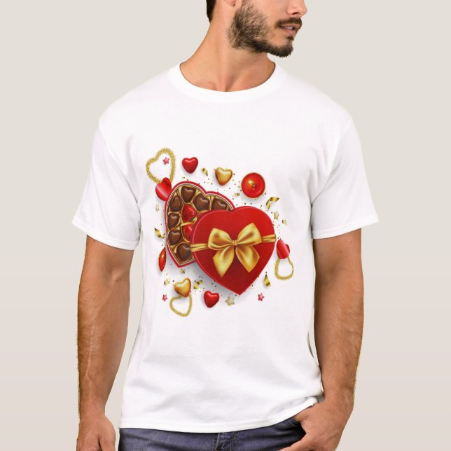 Happy valentine's day T shirt ! (Vorderseite)