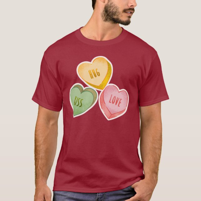 Happy Valentine's Day T-Shirt (Vorderseite)