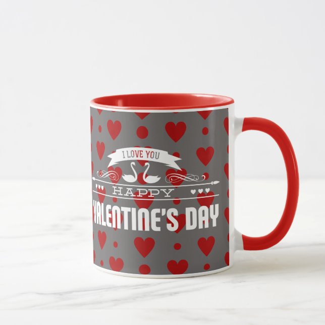 Happy Valentine's Day Tasse (Rechts)