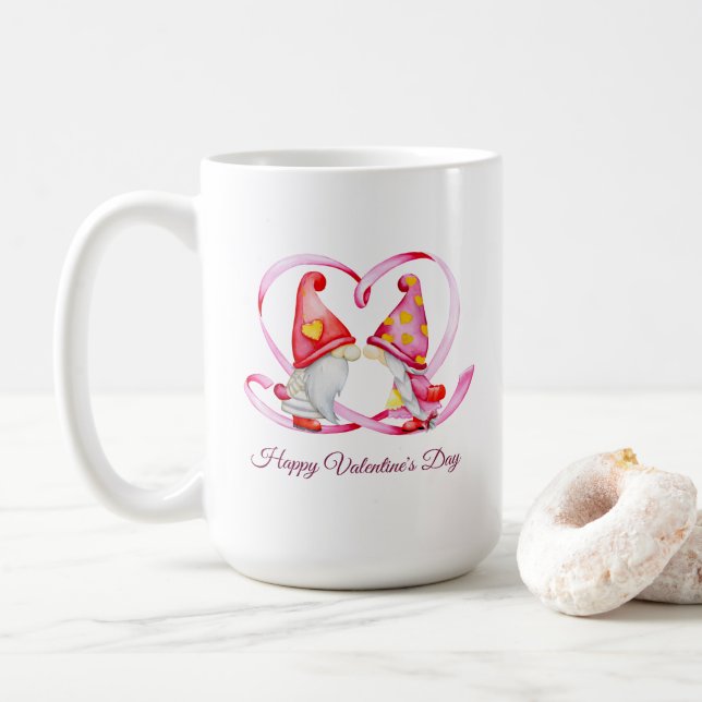 Happy Valentine's Day Tasse (Mit Donut)