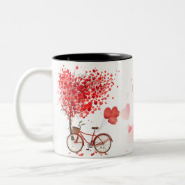 "Happy Valentine's Day Tasse Design - Liebe in jed