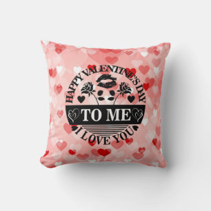 Happy Valentine's Day to me I Liebe You-58771 Kissen