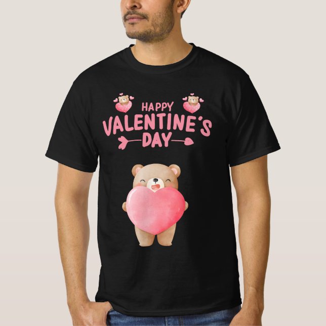 HAPPY VALENTINE'S DAY VALENTINE BAR T-Shirt (Vorderseite)