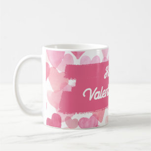 Happy Valentines Day, Valentinstag Geschenke, Foto Kaffeetasse