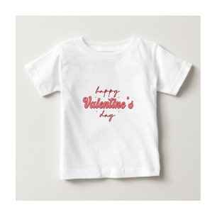 Happy Valentine's Day White T-ShirtT-Shirt Baby T-shirt