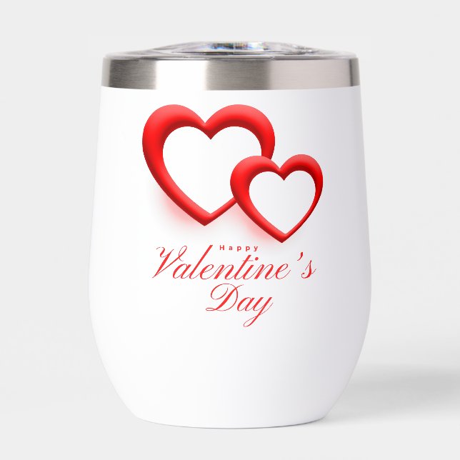 Happy Valentine's Day with Two Hearts-23540 (Vorderseite)