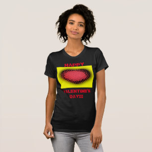 Happy Valentines Day Womens T - Shirt