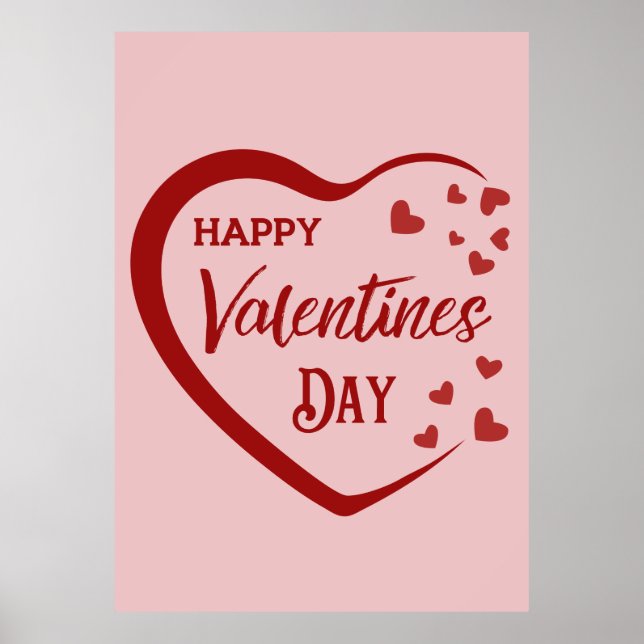 Happy Valentines Poster (Vorne)