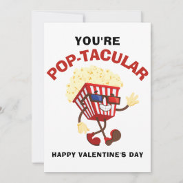 Happy Valentines Tag lustig Popcorn für Freund Feiertagskarte