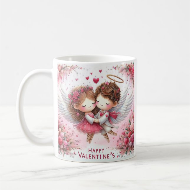 Happy Valentines Tasse (Links)