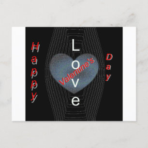 Happy Valentins Liebe Day Postkarte