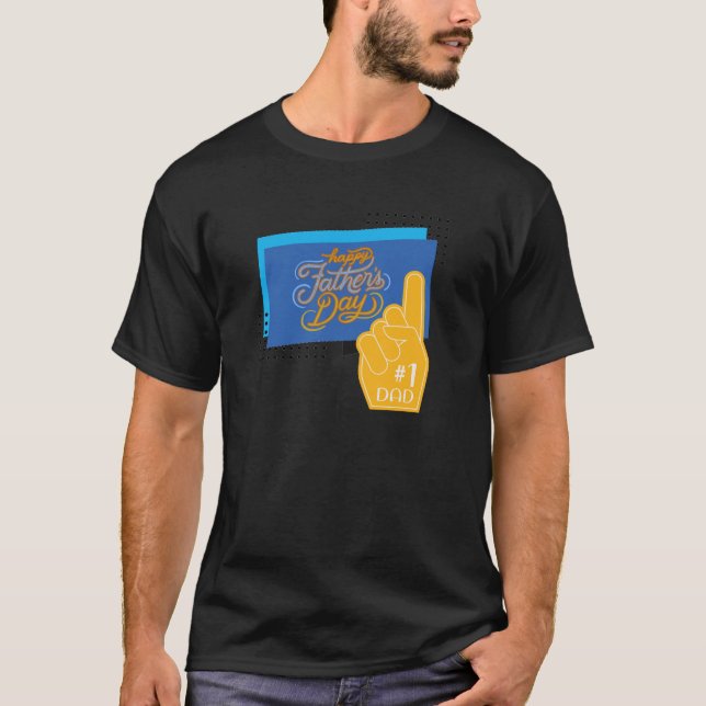 HAPPY VATERS DAY T-Shirt (Vorderseite)