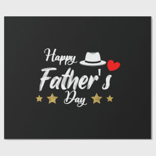 Happy Vatertag 2025 Hemd für Men Vater Opa Geschenkpapier