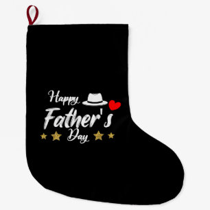 Happy Vatertag 2025 Hemd für Men Vater Opa Großer Weihnachtsstrumpf