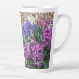 Happy Vatertag 2025 von RoseWrites Latte Tasse