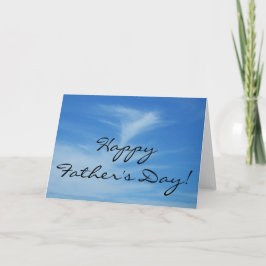 Happy Vatertag Blue Sky Card Karte