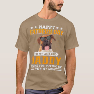 Happy Vatertag Boer Hund Vater Geschenke für Männe T-Shirt