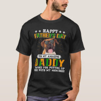 Happy Vatertag Boxer Hund Vater Geschenke für Männ