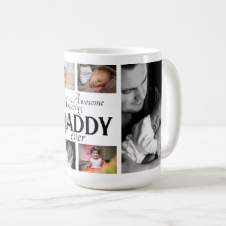 Happy Vatertag Foto Collage Kaffee Tasse