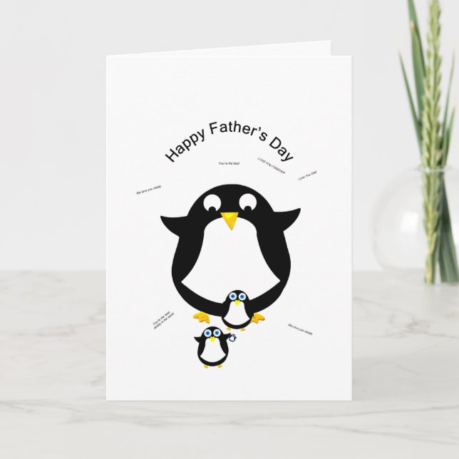 Happy Vatertag - Karte (Vorderseite)