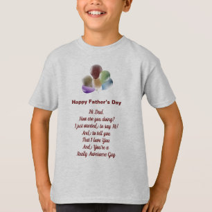 Happy Vatertag Kinder T Shirt