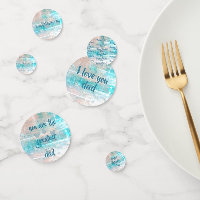 Happy Vatertag Konfetti von dalDesignNZ (Gruppe)