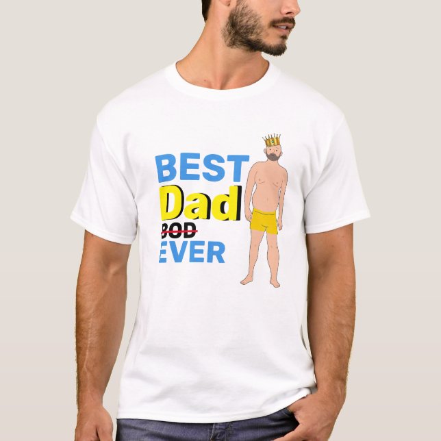 Happy Vatertag Papa Geschenk T-Shirt (Vorderseite)