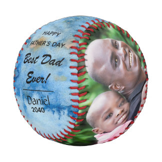 Happy Vatertag Super Vater Bester Vater je Blau Baseball
