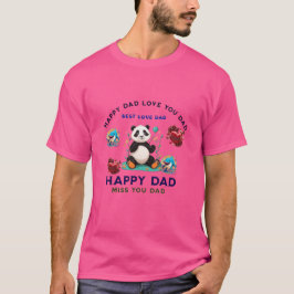 Happy Vatertag T - Shirt Logo Custom Vater T-Shir