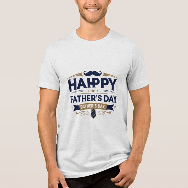 Happy Vatertag T - Shirt | Perfektes Geschenk für  (Vorderseite)