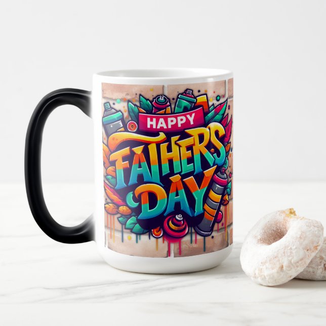 Happy Vatertag - Tasse (Mit Donut)