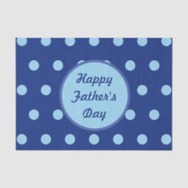 Happy Vatertag Tissue (Navy & Soft Blue) Seidenpapier