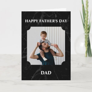 Happy Vatertag Vater Foto Custom Karte