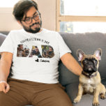 Happy Vatertag Vater von Dog-Vorlage T-Shirt<br><div class="desc">Dieses Design kann durch Auswahl der Option Design bearbeiten personalisiert werden. Sie können auch auf andere Gegenstände übertragen. Kontaktieren Sie mich unter colorflowcreations@gmail.com oder nutzen Sie die Chat-Option oben auf der Seite, wenn Sie dieses Design auf einem anderen Produkt haben möchten oder Hilfe bei diesem Design benötigen. Sehen Sie mehr...</div>