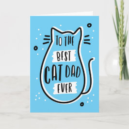 Happy Vatertag von der Cat Card Karte