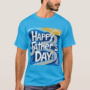Happy Vatertag - Whimsical Road to Liebe Design T-Shirt