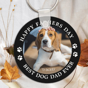 Happy Vathers Day Bester Hund Vater je Niedliches  Schlüsselanhänger