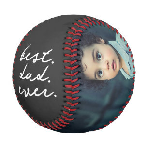 Happy Vathers Day Bester Vater je Personalisiert Baseball