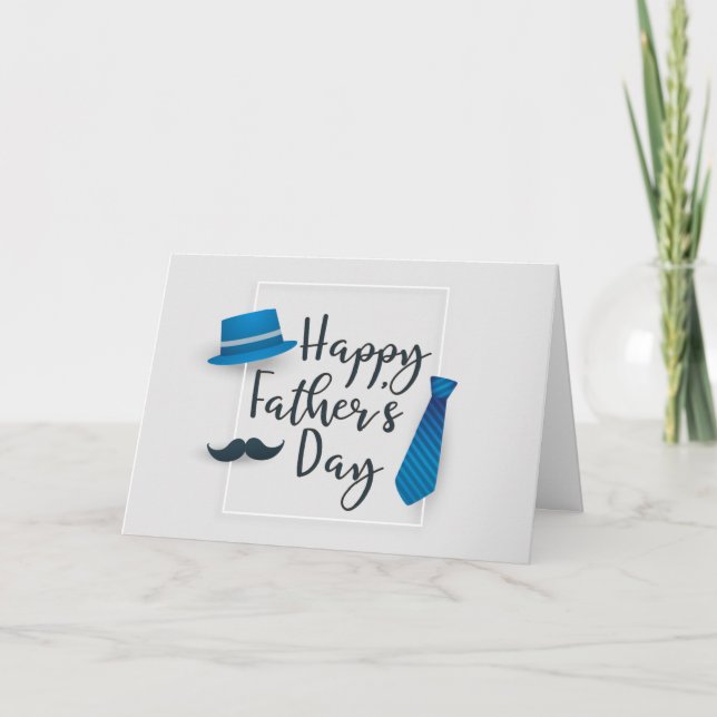 Happy Vathers Day Card Karte (Vorderseite)