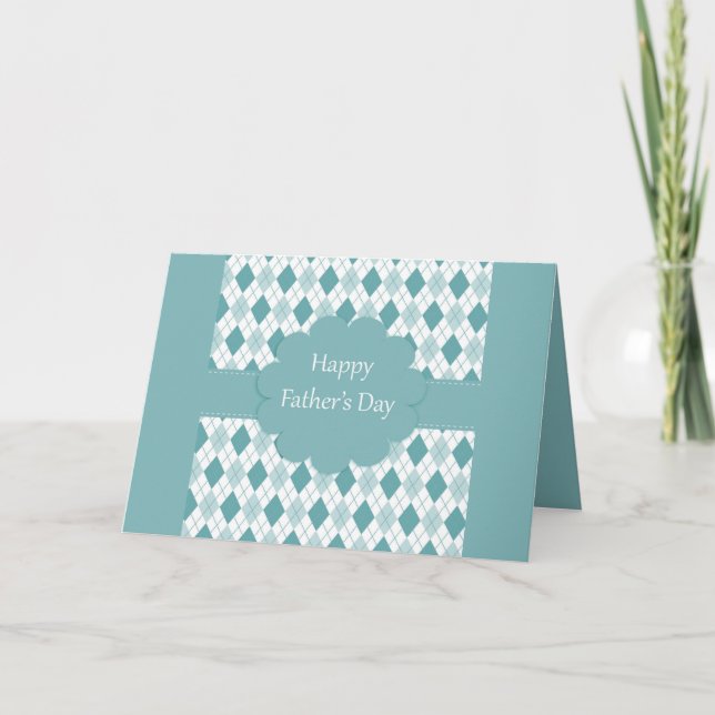 Happy Vathers Day Card Karte (Vorderseite)