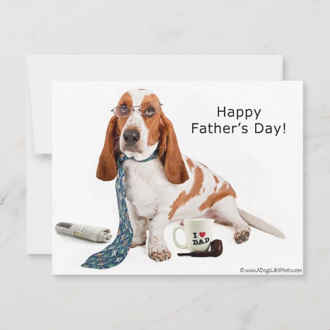 Happy Vathers Day Karte (Vorderseite)