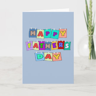 Happy Vathers Day Karte
