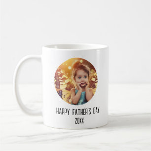 Happy Vathers Day Niedliches Kind Foto Kaffeetasse