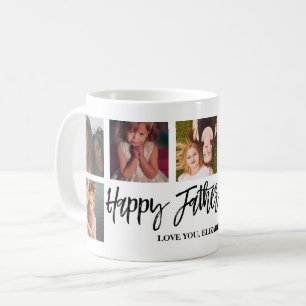 Happy Vathers Day Personalisierte Fotovorlage Kaffeetasse