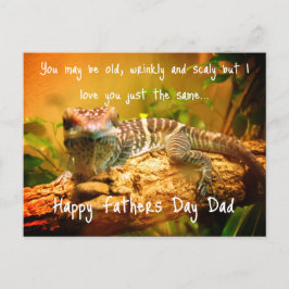 Happy Vathers Day Postcard Postkarte