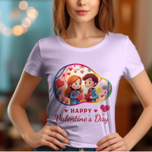 Happy Velentine's Day - Darling Desire Liebe T-Shirt