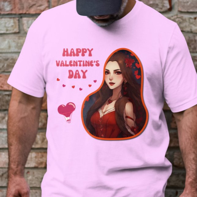 Happy Velentine's Day - Darling Valentine Liebe T-Shirt (Von Creator hochgeladen)